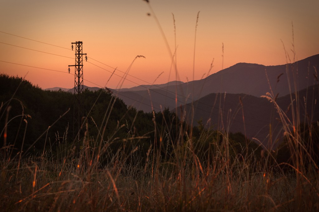 Изглед от палатката